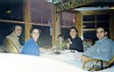 Eating fish with Aan's in Bosphorus Uyum Rest.